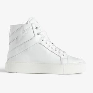 Zadig & Voltaire High Flash High-Top Platform Sneakers Size 38